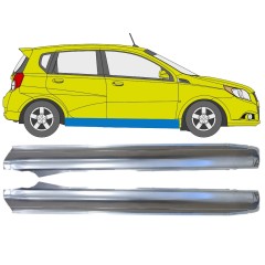 Dørpanel til Chevrolet Aveo 2006-2011 / Venstre+Højre / HATCHBACK / Sæt 14557