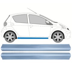 Dørpanel reparationsplade til Toyota Aygo 2005-2012 / Venstre+Højre / Sæt 11911