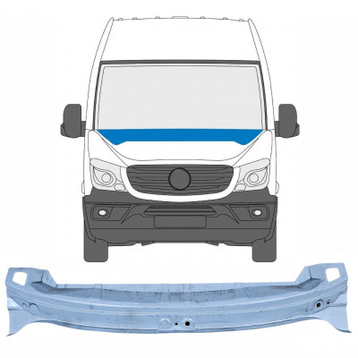 MERCEDES SPRINTER 2006-2013 FORRUDEPANEL FORAN