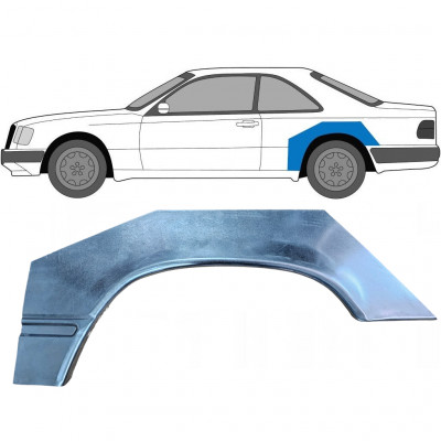 Bagskærm reparationspanel til Mercedes W124 1984-1997 / Venstre / COUPE 5391