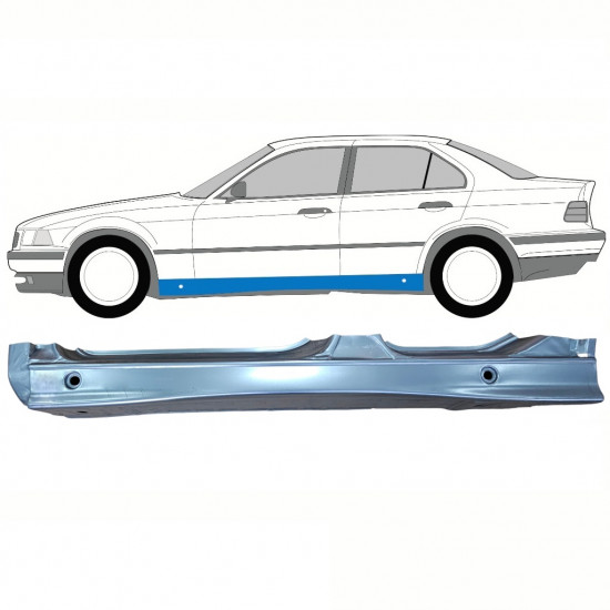 Dørpanel til BMW 3 E36 1990-2000 / Venstre 10855