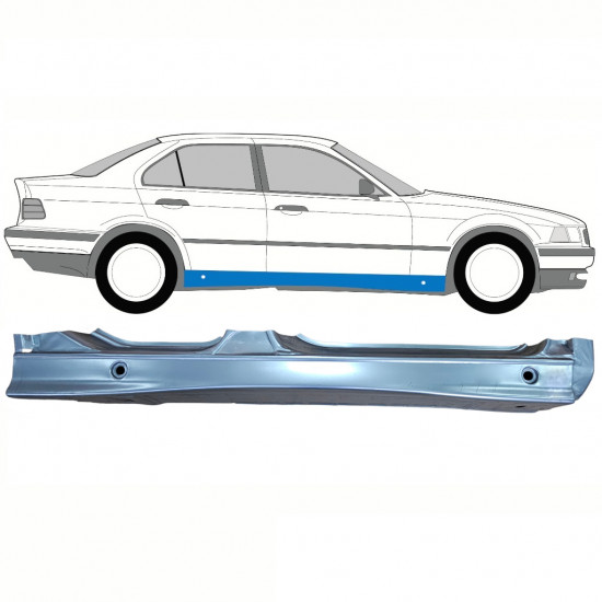 Dørpanel til BMW 3 E36 1990-2000 / Højre 10854