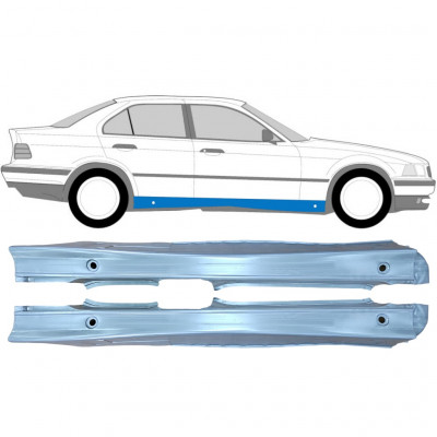 Dørpanel til BMW 3 E36 1990-2000 / Venstre+Højre / Sæt 6214