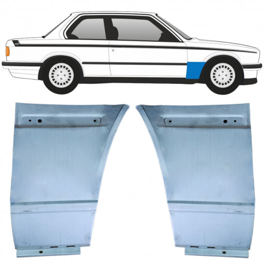 BMW 3 E30 1982-1994 REPARATIONSSÆT TIL FRONTVINGE / SÆT