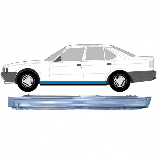 Dørpanel til BMW 5 E34 1987-1996 / Venstre 6398