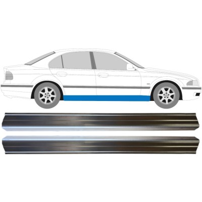 Reparationsplade til nederste del af dørpanel til BMW 5 E39 1996-2004 / Venstre+Højre / Sæt 14966
