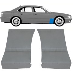 Skærmkant reparationsplade til BMW 7 E38 1994-2001 / Venstre+Højre / Sæt 11787