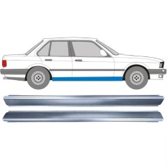 Dørpanel reparationsplade til BMW 3 E30 1982-1994 / Venstre+Højre / Sæt 11809