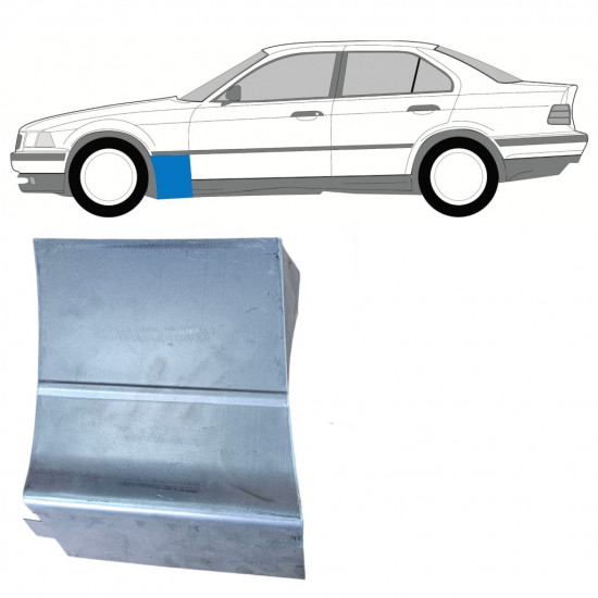 BMW E36 3 LIMO/KOMBI 1990-2000 REPARATIONSSÆT TIL FRONTVINGE / VENSTRE