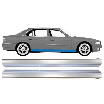 Dørpanel reparationsplade til BMW 7 E38 1994-2001 / Venstre+Højre / Sæt 14836
