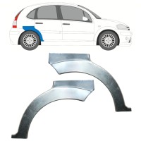 Bagskærm reparationspanel til Citroen C3 2002-2010 / Venstre+Højre / Sæt 14769