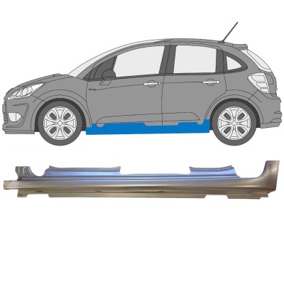 Dørpanel til Citroen C3 2009-2016 / Venstre 14636