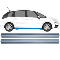 Dørpanel reparationsplade til Citroen C4 Picasso 2006-2013 / Venstre+Højre / Sæt 11915