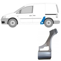 Bagskærm reparationspanel til Volkswagen Caddy 2004-2020 / Venstre 15163