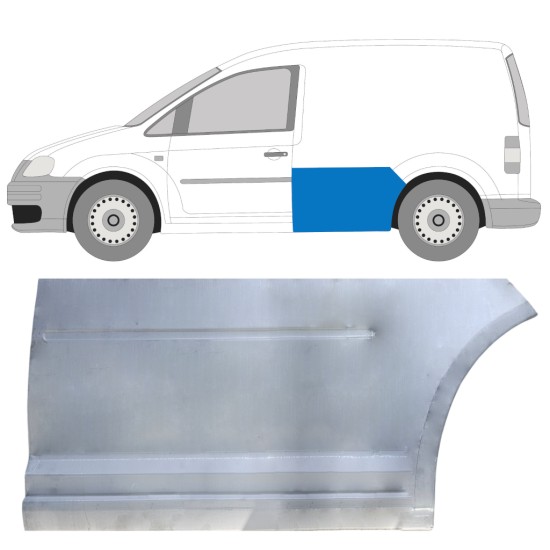 Sideplade til Volkswagen Caddy 2004-2020 / Venstre 16282