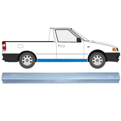 Dørpanel reparationsplade til Volkswagen Caddy 1995-2004 / Venstre = Højre (symmetrisk) / PICKUP 16185