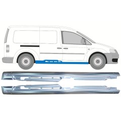 Dørpanel til Volkswagen Caddy 2004-2020 / Venstre+Højre / Sæt 10993