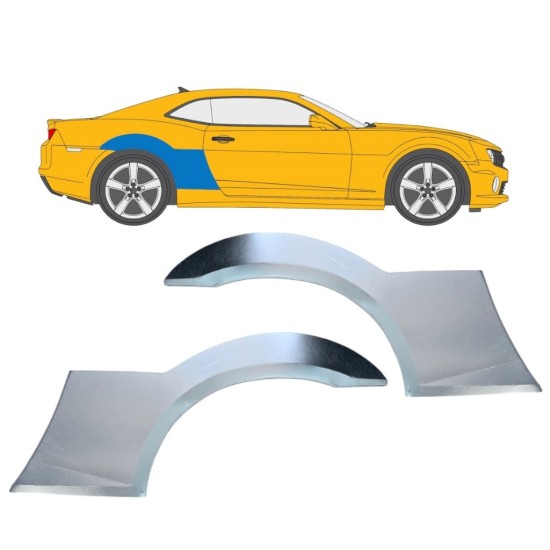 Bagskærm reparationspanel til Chevrolet Camaro 2009-2015 / Venstre+Højre / Sæt 16333