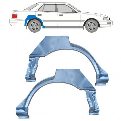 Bagskærm reparationspanel til Toyota Camry 1991-1996 / Venstre+Højre / Sæt 10999