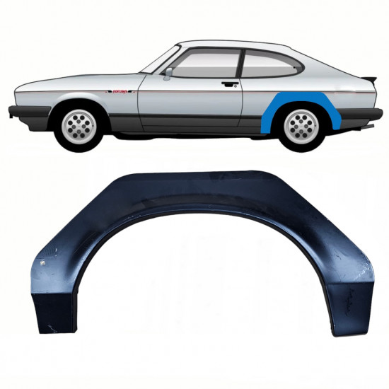 FORD CAPRI 1974-1987 BAGBOG MONTERINGSDELE / VENSTRE