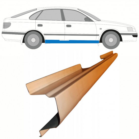 Dørpanel reparationsplade til Toyota Carina E 1992-1997 / Højre 8676