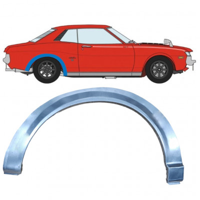 Bagskærm reparationspanel til Toyota Celica 1971-1978 / Højre 11003