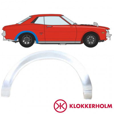 Bagskærm reparationspanel til Toyota Celica 1971-1978 / Højre 11003