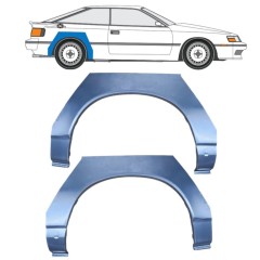 Bagskærm reparationspanel til Toyota Celica T16 1985-1989 / Venstre+Højre / Sæt 10425
