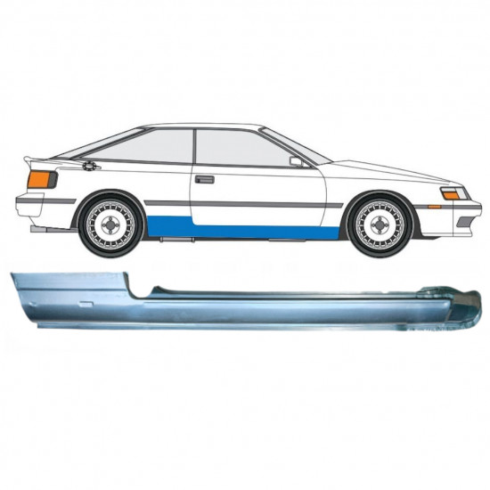 Dørpanel til Toyota Celica 1985-1989 / Højre 7299