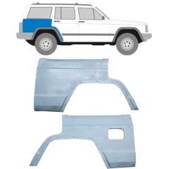 Bagskærm reparationspanel til Jeep Cherokee 1984-2001 / Venstre+Højre / Sæt 10442