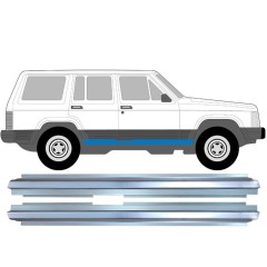 Dørpanel reparationsplade til Jeep Cherokee 1984-2001 / Venstre+Højre / Sæt 9240