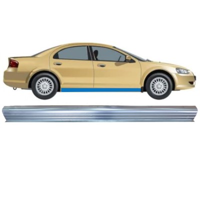 Reparationsplade til nederste del af dørpanel til Chrysler Sebring 2000-2007 / Venstre = Højre (symmetrisk) 16107