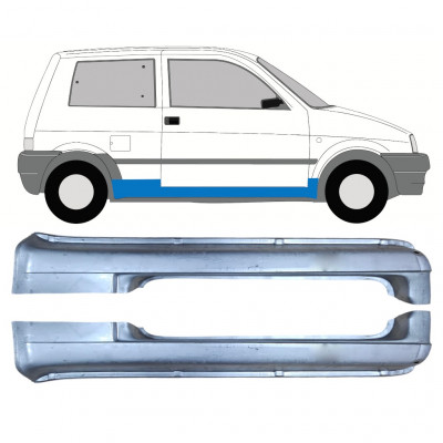 Dørpanel reparationsplade til Fiat Cinquecento 1991-1998 / Sæt 11213