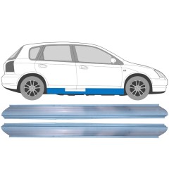 Dørpanel reparationsplade til Honda Civic 2001-2005 / Venstre+Højre / Sæt 5972