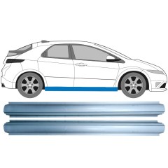 Dørpanel reparationsplade til Honda Civic 2005-2011 / Venstre+Højre / Venstre = Højre (symmetrisk) / Sæt 12871