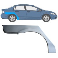 Bagskærm reparationspanel til Honda Civic 2005-2011 / Højre / SEDAN 16764