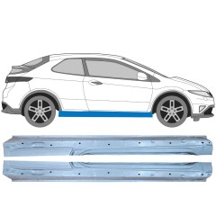 Dørpanel til Honda Civic 2005-2011 / Venstre+Højre / Sæt 10093