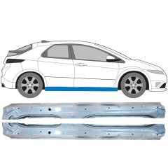 Dørpanel til Honda Civic 2005-2011 / Venstre+Højre / Sæt 9668