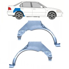 Bagskærm reparationspanel til Honda Civic EJ EK 1995-2001 / Venstre+Højre / Sæt 9801