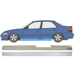 Dørpanel reparationsplade til Honda Civic 1991-1995 / Venstre / Sæt 9987
