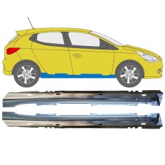 Dørpanel til Renault Clio IV 2016-2019 / Venstre+Højre / Sæt 16255