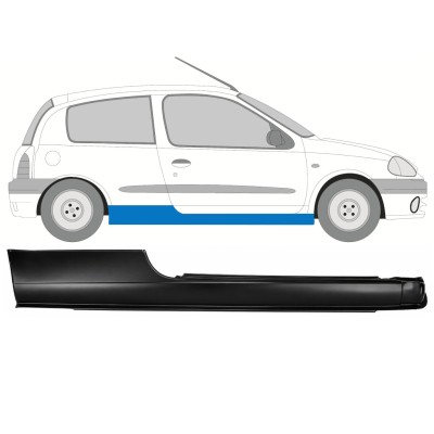 Dørpanel til Renault Clio II 1998-2012 / Højre 17162