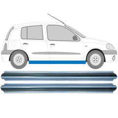Dørpanel reparationsplade til Renault Clio II 1998-2012 / Venstre+Højre / Sæt 9344