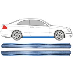 Dørpanel reparationsplade til Mercedes CLK W209 2002-2010 / Venstre+Højre / Sæt 11377