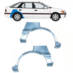 Bagskærm reparationspanel til Mitsubishi Colt 1988-1992 / Venstre+Højre / Sæt 10797