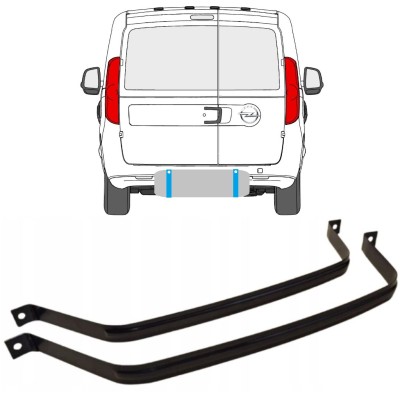 Brændstoftankbeslag til Opel Combo D 2011-2018 15041