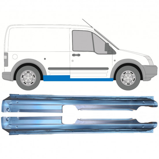 Dørpanel til Ford Transit Connect 2003-2013 / Venstre+Højre / Sæt 10256