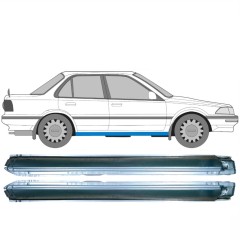 Dørpanel til Toyota Corolla 1987-1994 / Venstre+Højre / Sæt 10497
