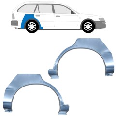 Bagskærm reparationspanel til Toyota Corolla E10 1991-1998 / Venstre+Højre / COMBI / Sæt 12657