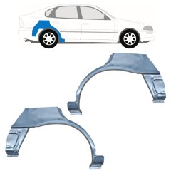 Bagskærm reparationspanel til Toyota Corolla E10 1991-1998 / Venstre+Højre / LIFTBACK / Sæt 12663